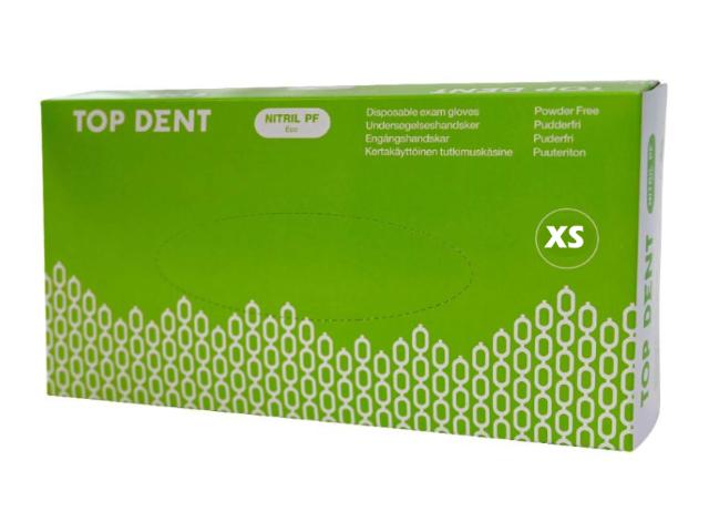 TD Nitrilhansker Eco U/P X-Small 100stk 