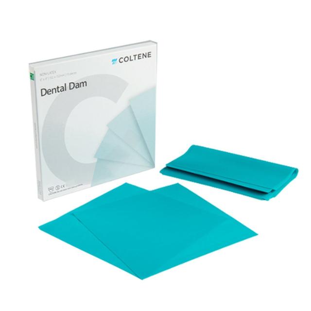 Kofferdam Hygenic grønn Non-Latex 15stk