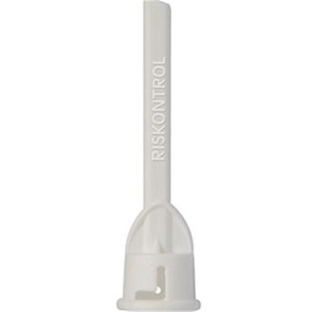 Spisser Treveissprøyte Riskontrol Hvit 76mm 250stk