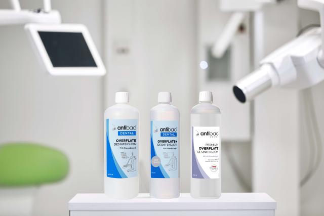 Velg riktig Antibac® overflatedesinfeksjon