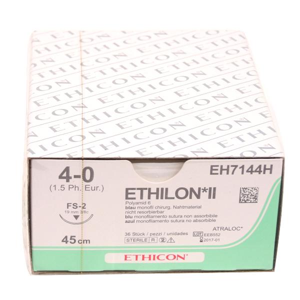 Ethicon EH7144H Ethilon FS-2/4-0 45cm 36stk