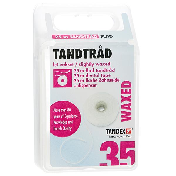 Tanntråd Tandex Flat Dispenser 25m