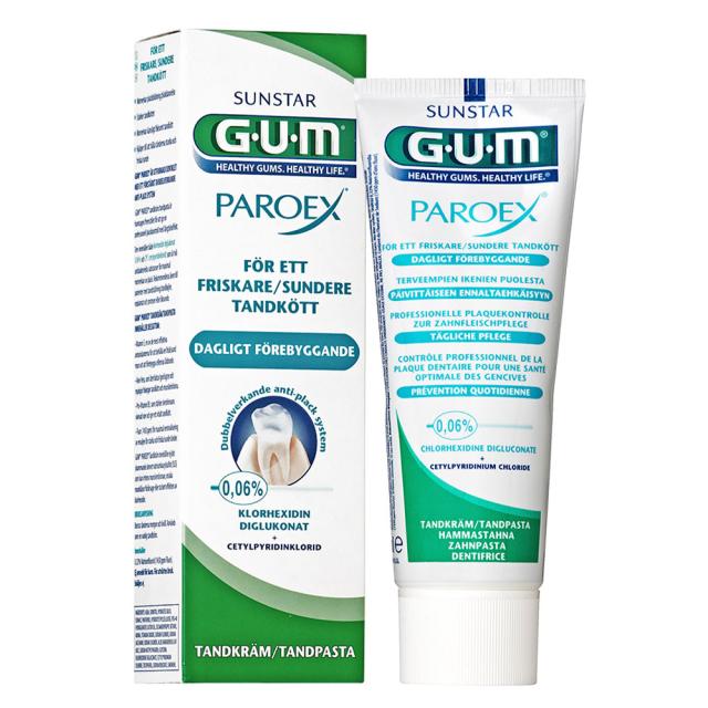 Paroex GUM 0.06% Tannkrem m/fluor 75ml