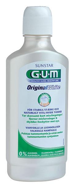 GUM Original White Munnskyll 12x500ml