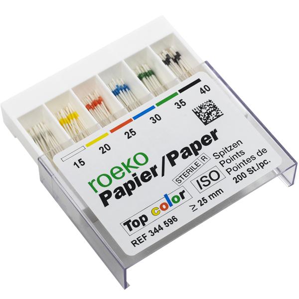 Paper Points Roeko ISO 15-40 200stk