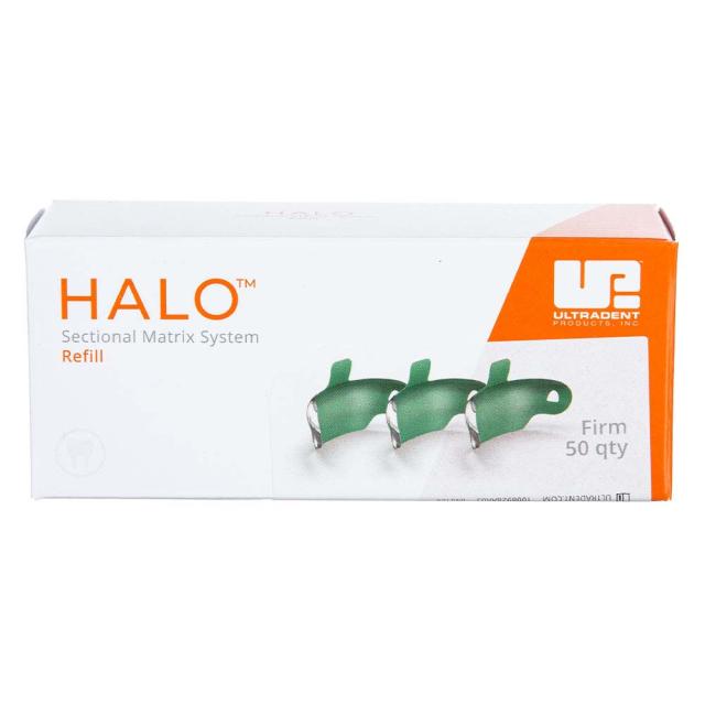 Halo Firm Nonstick matriser 6,5mm grønn 50stk