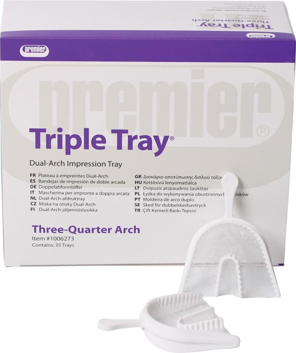 Premier Triple Tray Three-Quarter 35stk