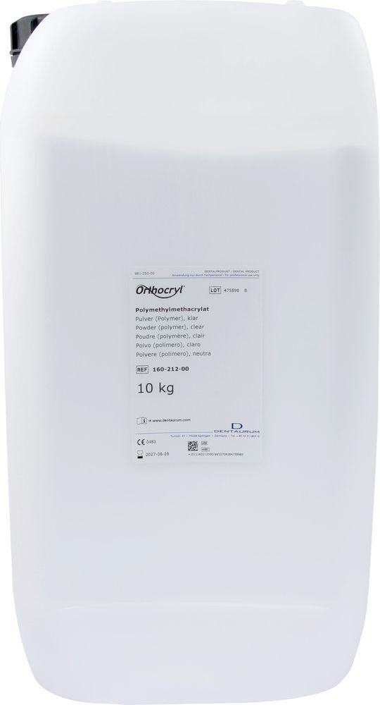 DE 160-212-00 Orthocryl Powder Clear 10 kg