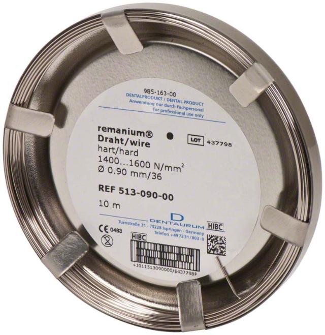DE 513-090-00 Remanium Lab Wire Round Hard 0,90 mm