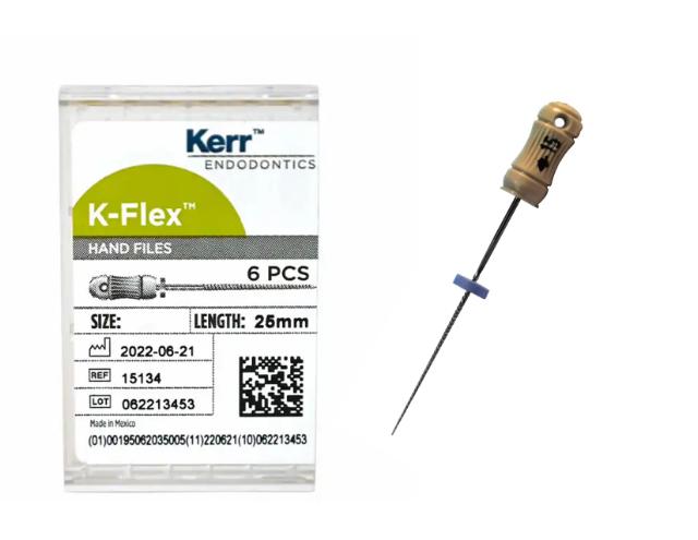Kerr K-Flex Fil 25mm ISO 15 6stk