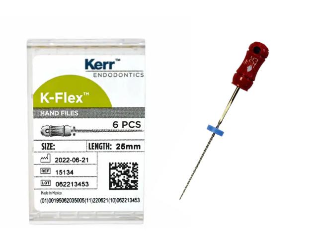 Kerr K-Flex Fil 25mm ISO 25 6stk