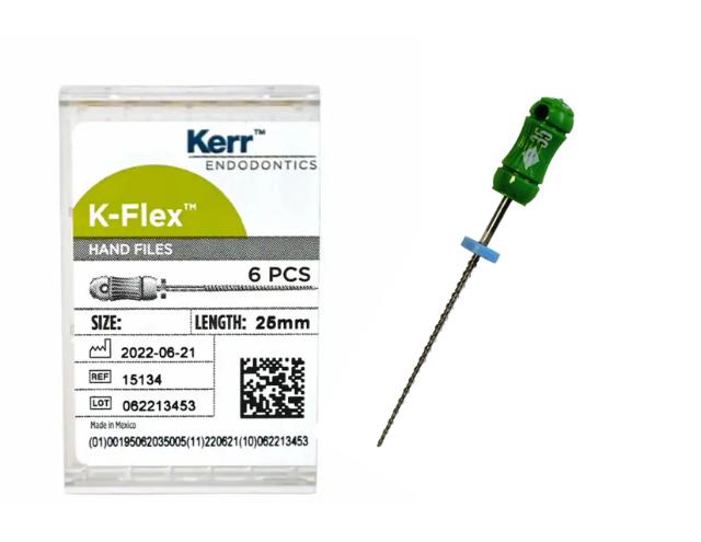 Kerr K-Flex Fil 25mm ISO 35 6stk