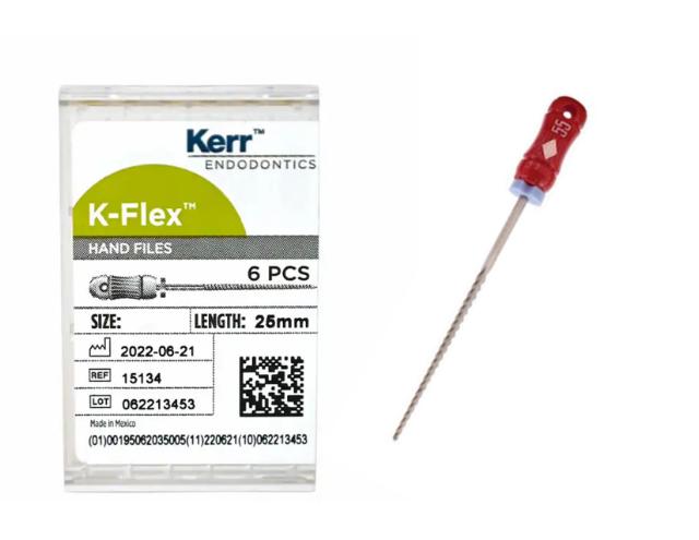 Kerr K-Flex Fil 25mm ISO 55 6stk