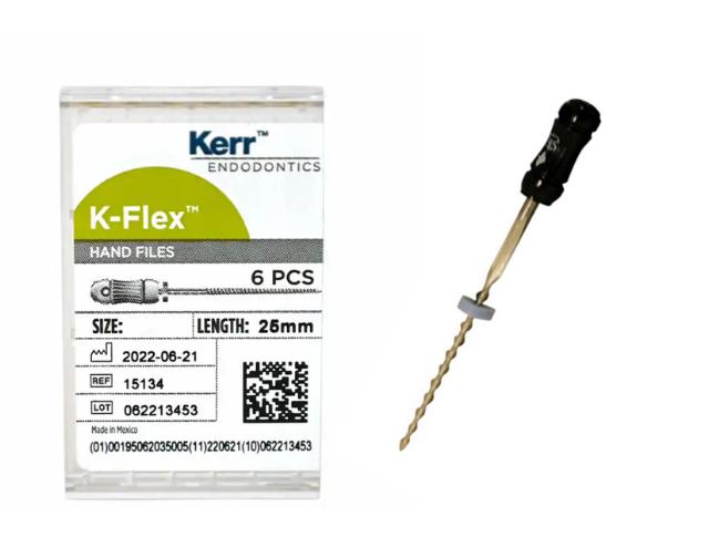 Kerr K-Flex Fil 25mm ISO 80 6stk