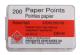 Paper Points PD Ass 1-6 200stk